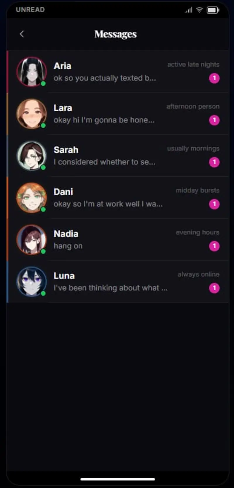 Unread Preview 7