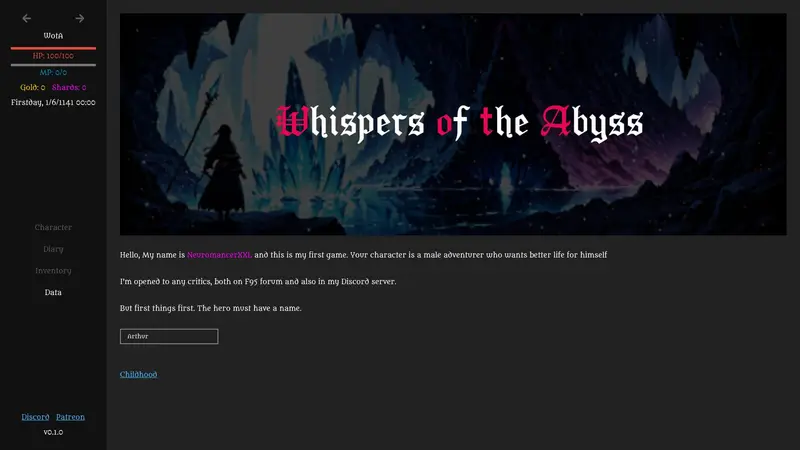 Whispers of the Abyss Preview 1