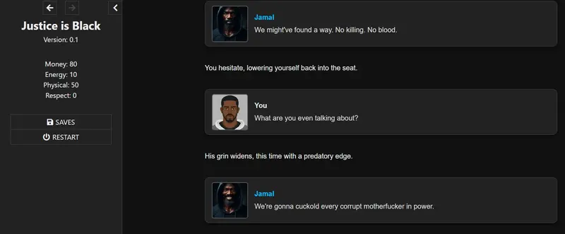 Justice Is Black Preview 1