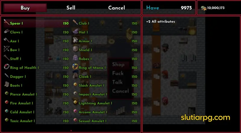 Slutia Dungeon Crawler RPG Preview 10