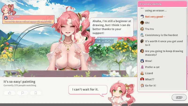 Streaming on Vtuber Training Preview 2