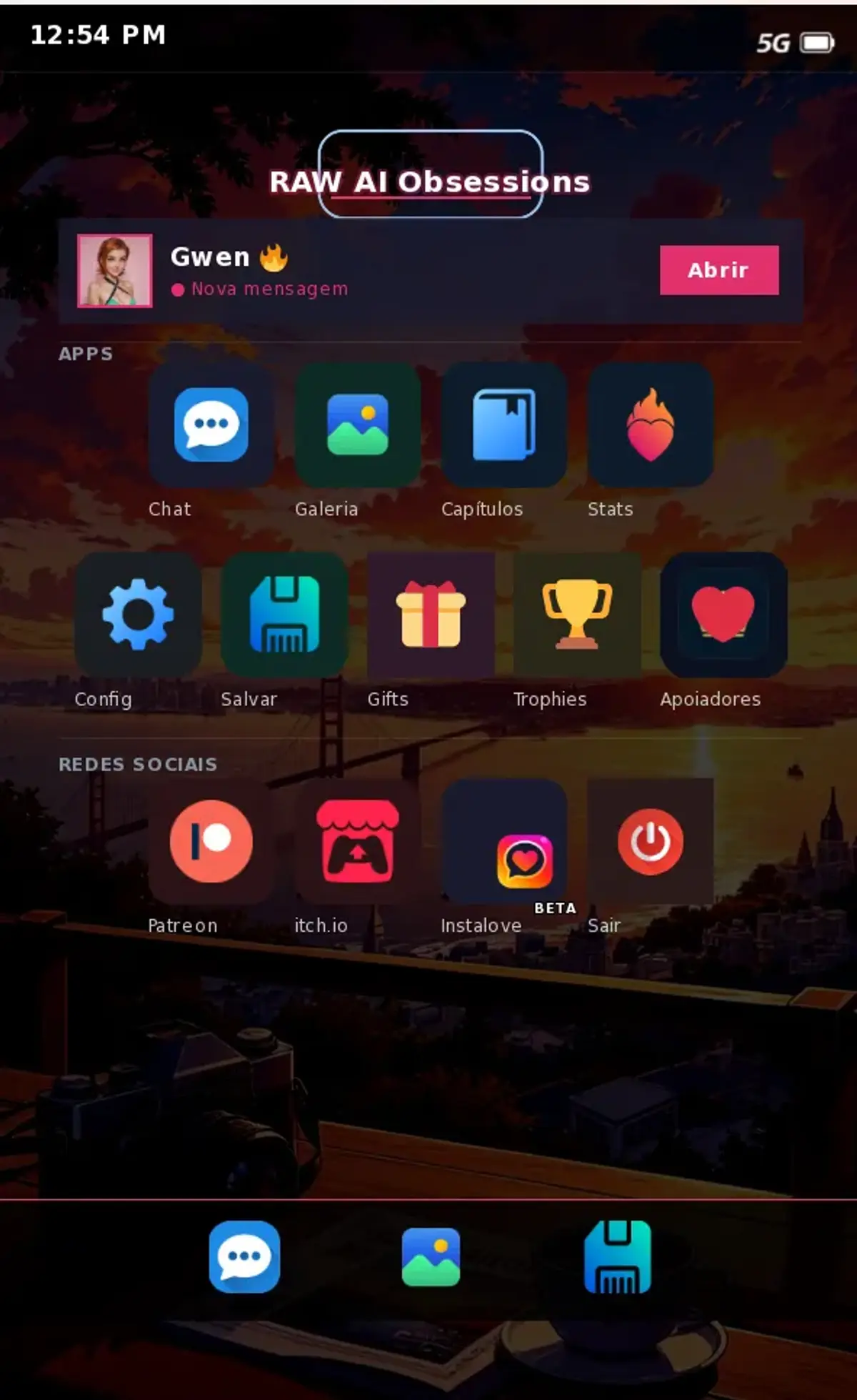 Raw AI Obsessions Gwen Dm Chat Sim Preview (5)
