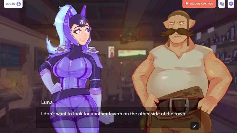 Luna in the Tavern Preview 9