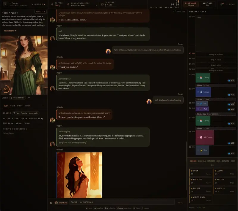 Slavemaker Prompts and Passions Preview 3