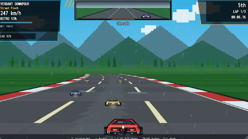 Midnight Heat Retro Racing Preview 7