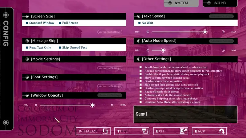 Lewd Crest Colosseum City Sodom Preview 2