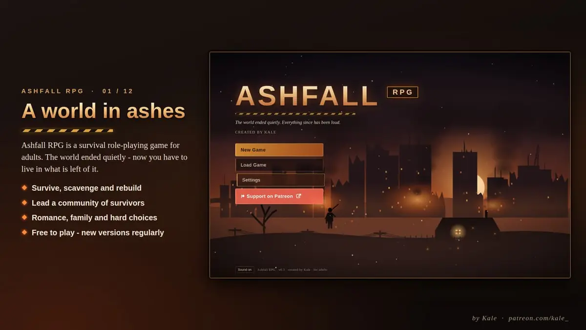 Ashfall RPG Preview 1