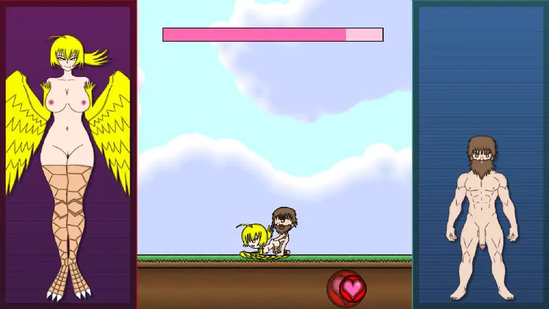 Climber Boy and Harpy Girls Preview 4