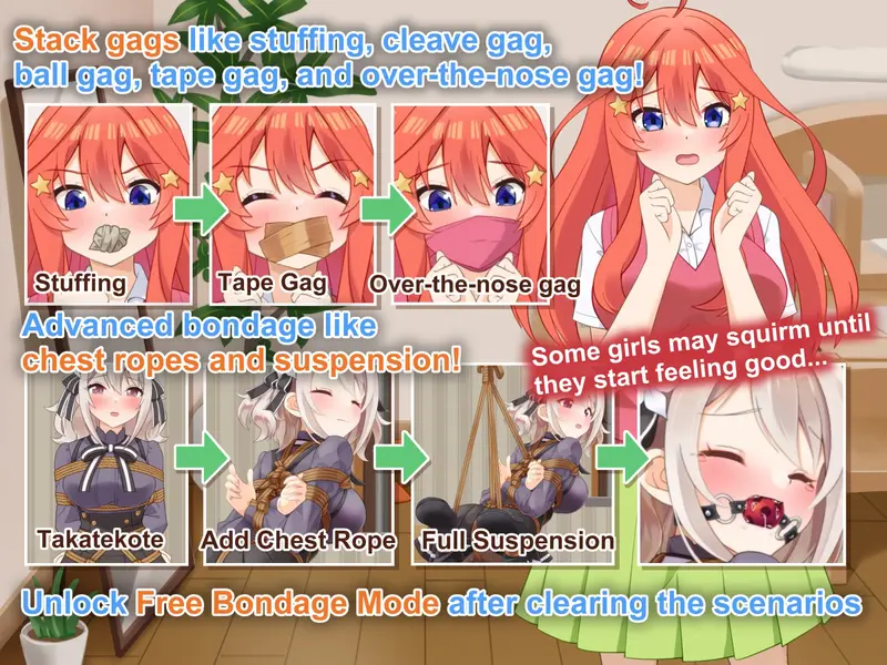 Nawanokagura Ii Clothed Bondage Simulation Preview 3
