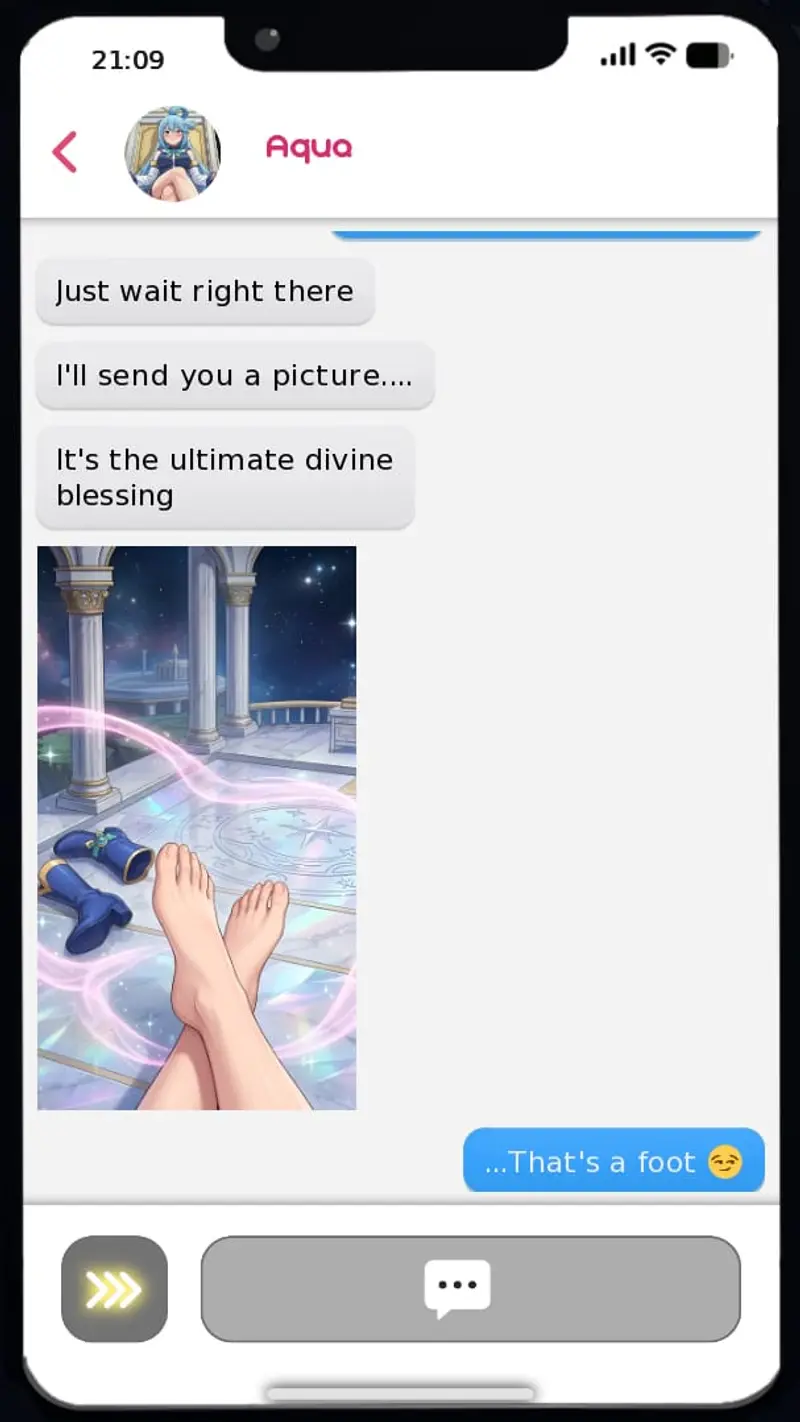 Waifu Dating Phone Preview 8