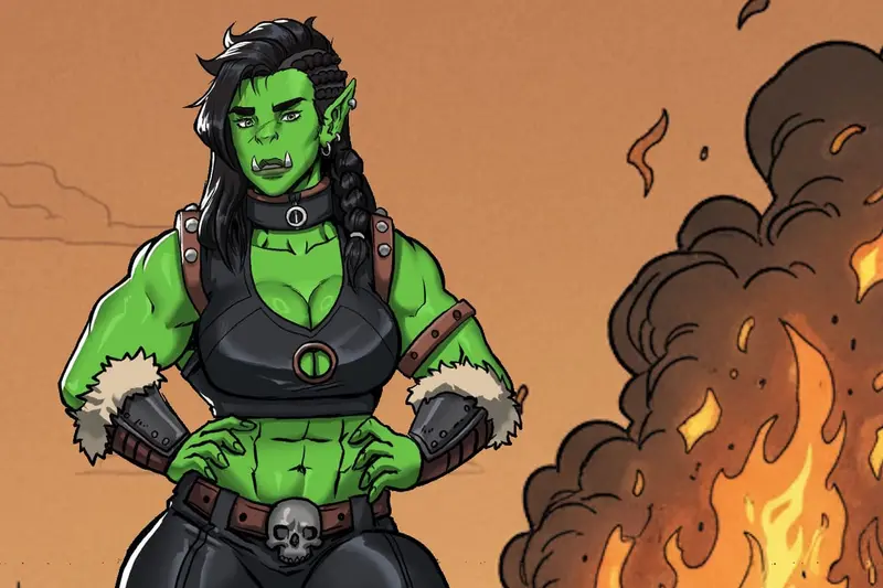 100 Days of Orc Love Preview 1