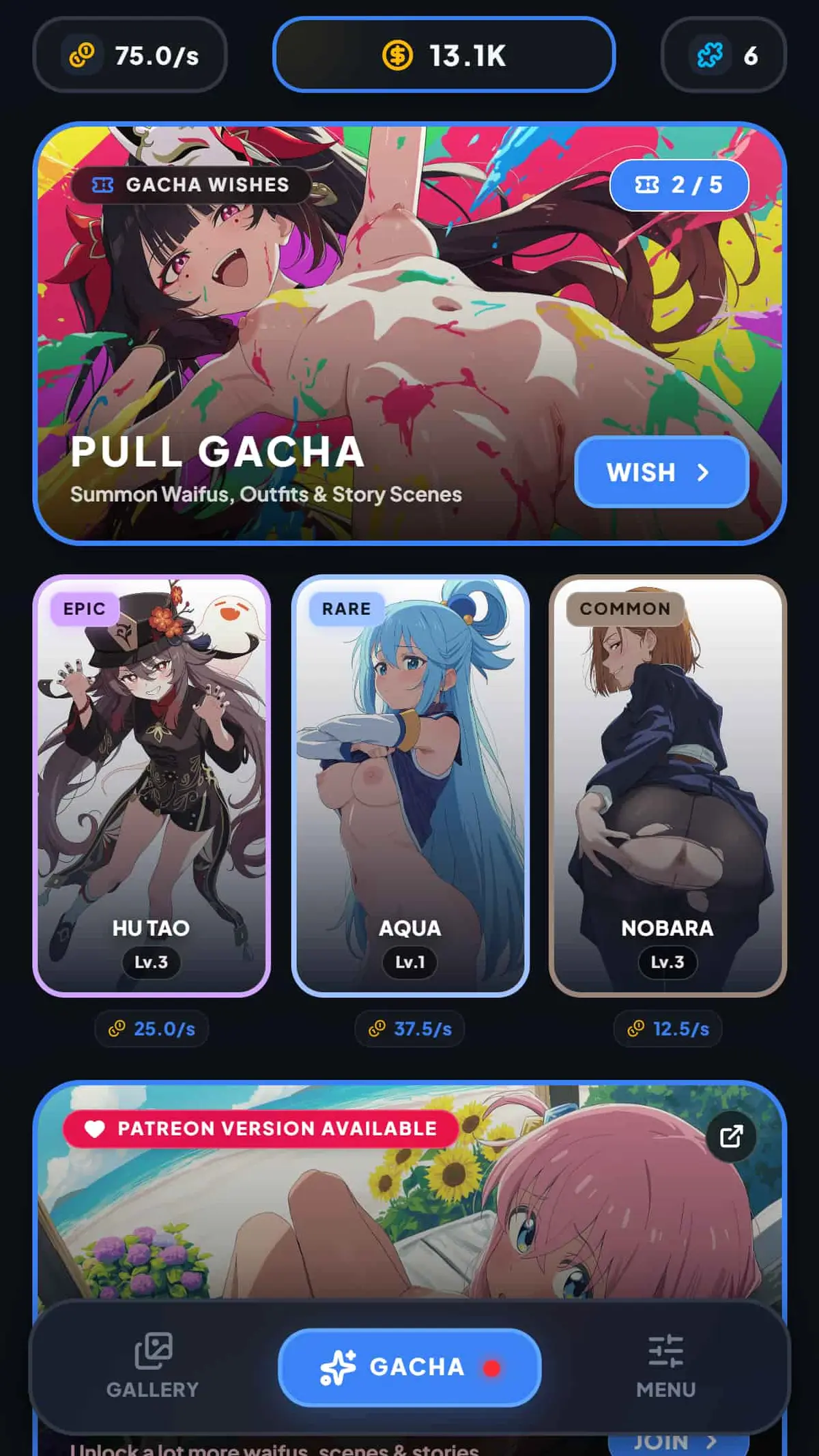 Gacha Waifu Preview 1