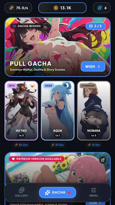 Gacha Waifu Preview 1