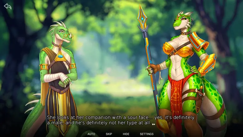 Humans Are Not That Against Lizardwomen Preview 3