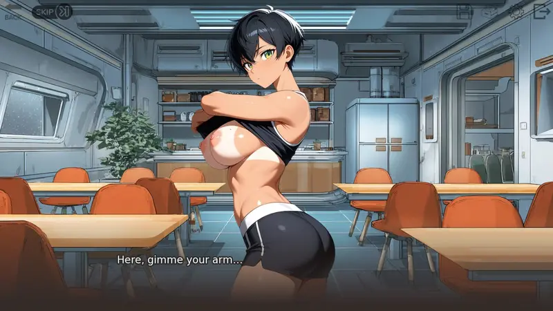 Tomboy Stranded in Space Preview 3