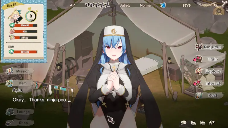 Flee My Elven Ninja 3D Preview 9