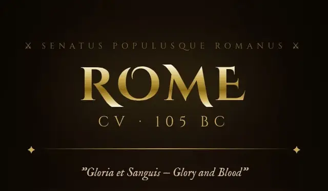 Rome, 105 BC