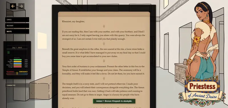Priestess of Ancient Desire Preview 2